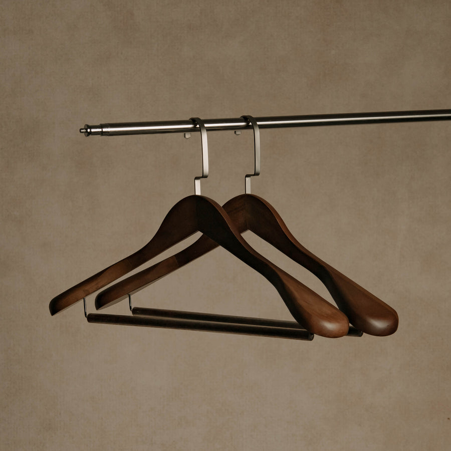 MAISON Hardwood Hanger with Classic Trouser Bar