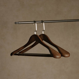 MAISON Hardwood Hanger with Integrated Trouser Bar
