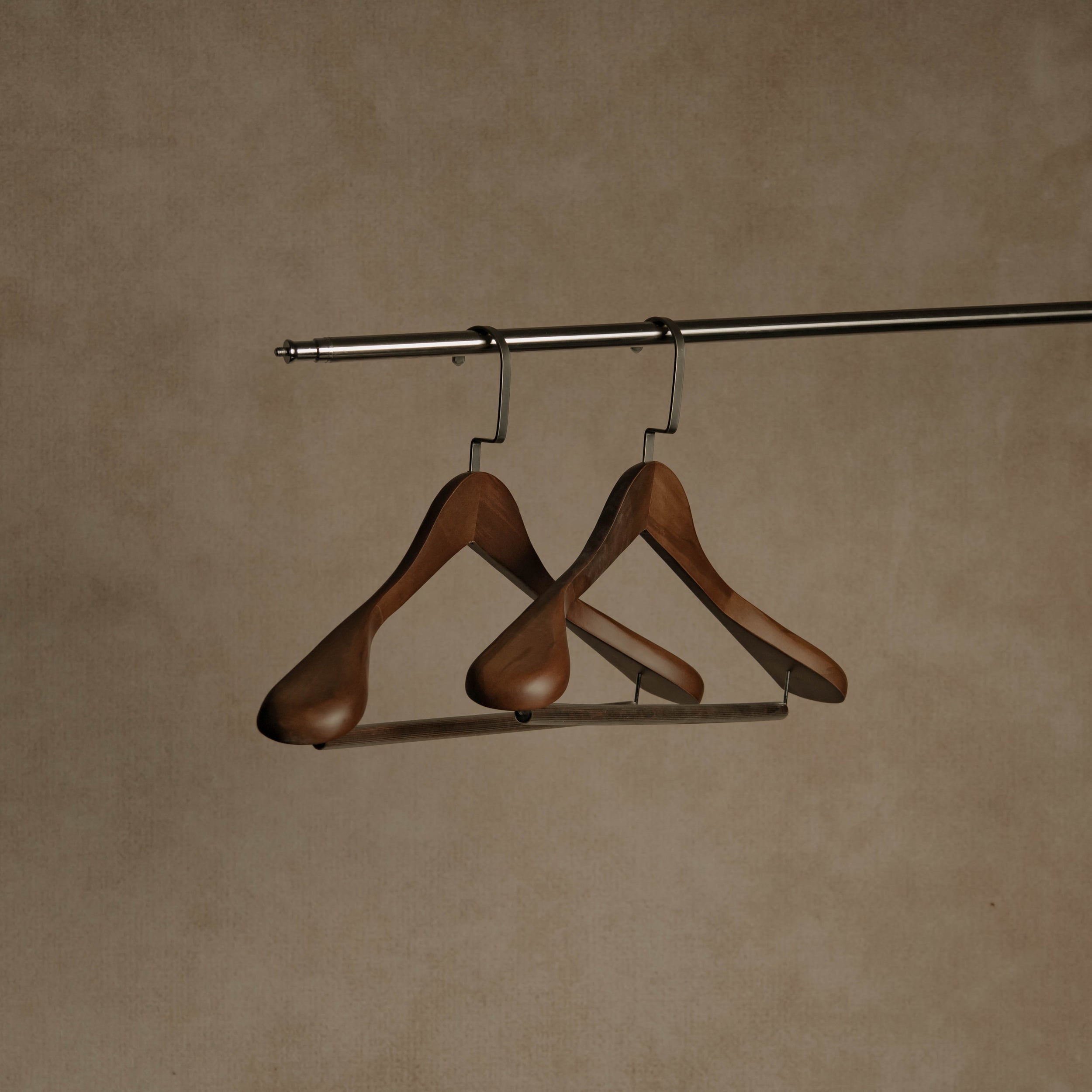 MAISON Hardwood Hanger with Classic Trouser Bar