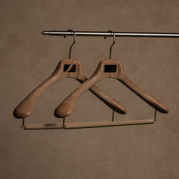 STUDIO Vinyl-Finish Resin Suit Hanger - Warm Stone