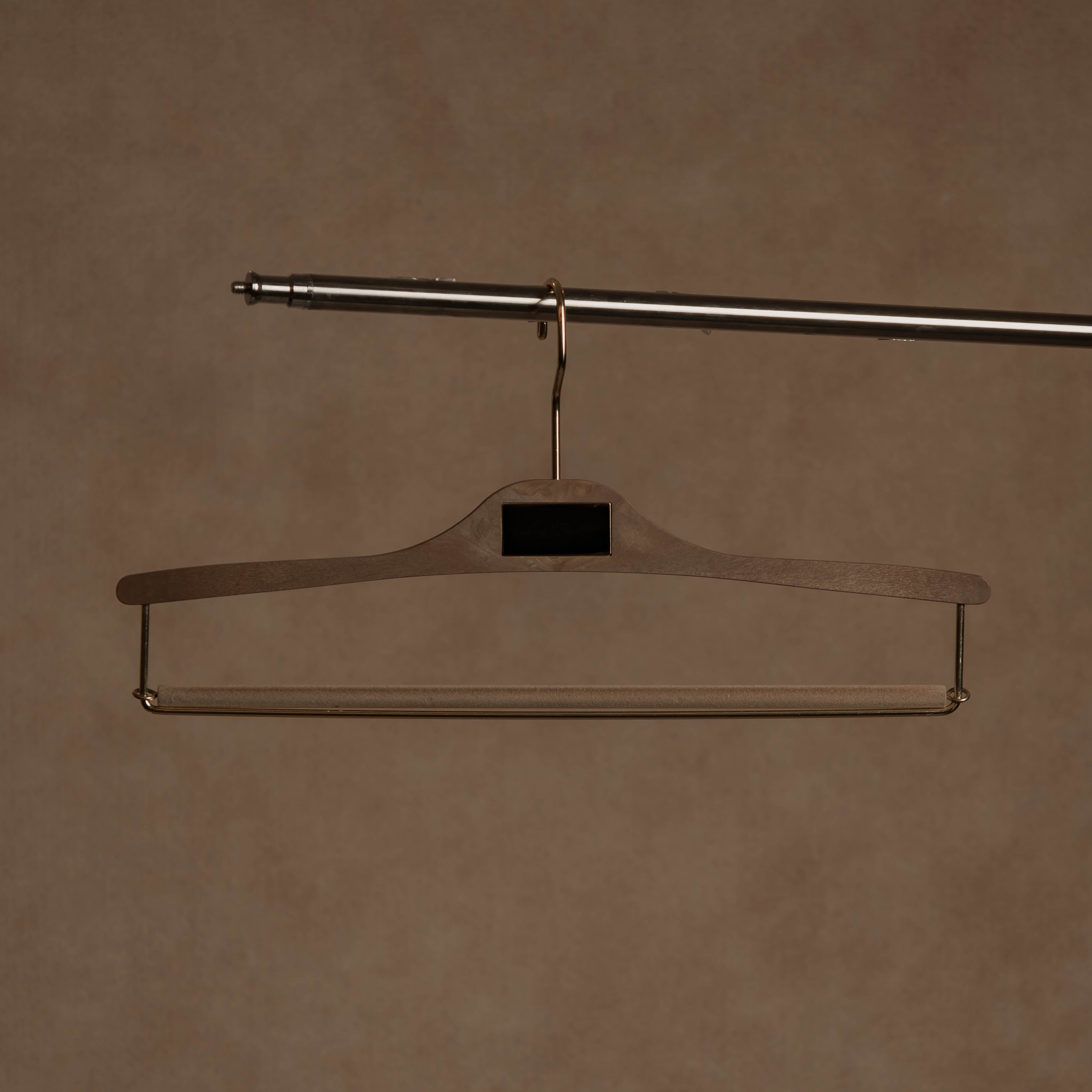 STUDIO Vinyl-Finish Resin Classic Trouser Bar Hanger