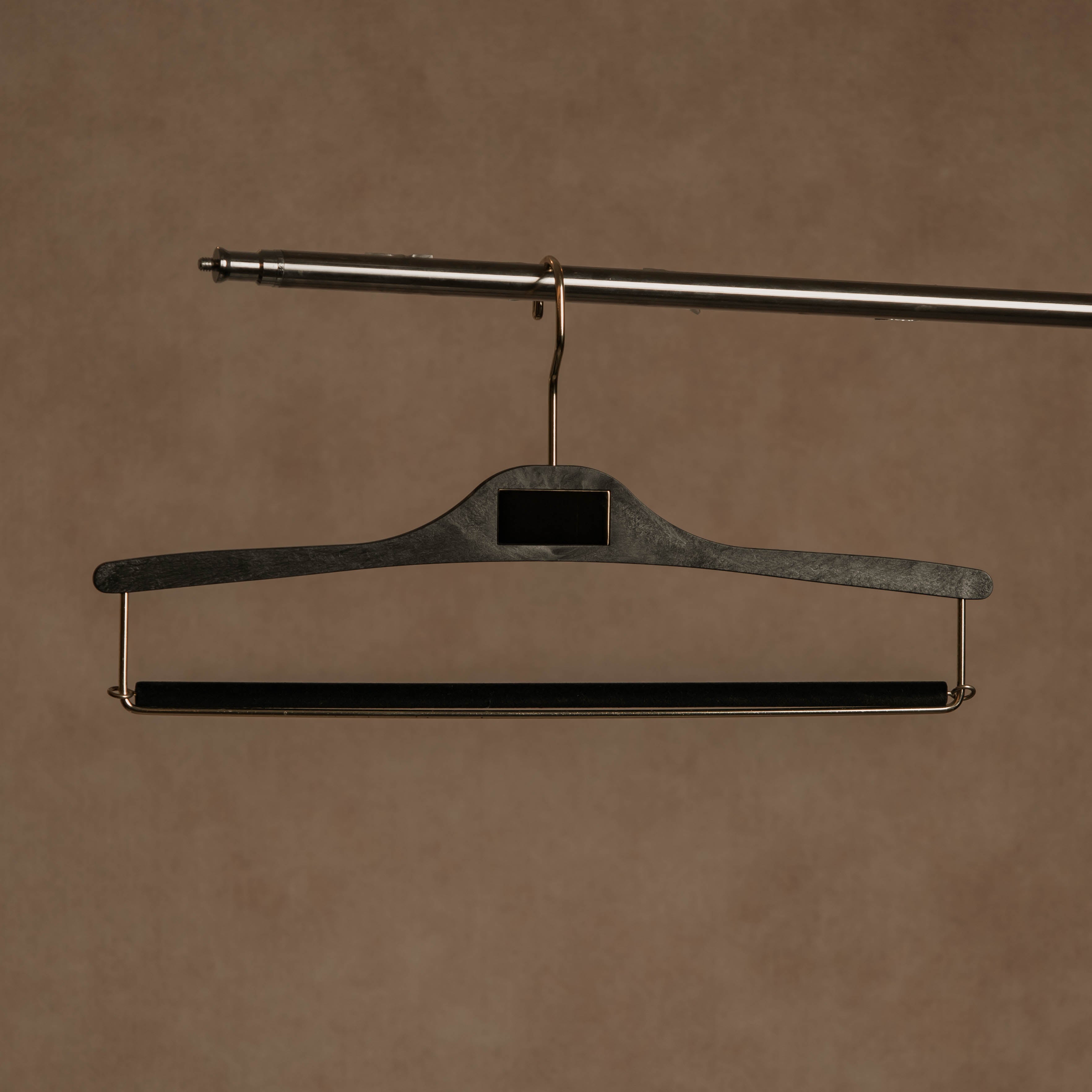 STUDIO Vinyl-Finish Resin Classic Trouser Bar Hanger